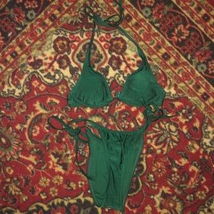 INAMORATA style green swimsuit